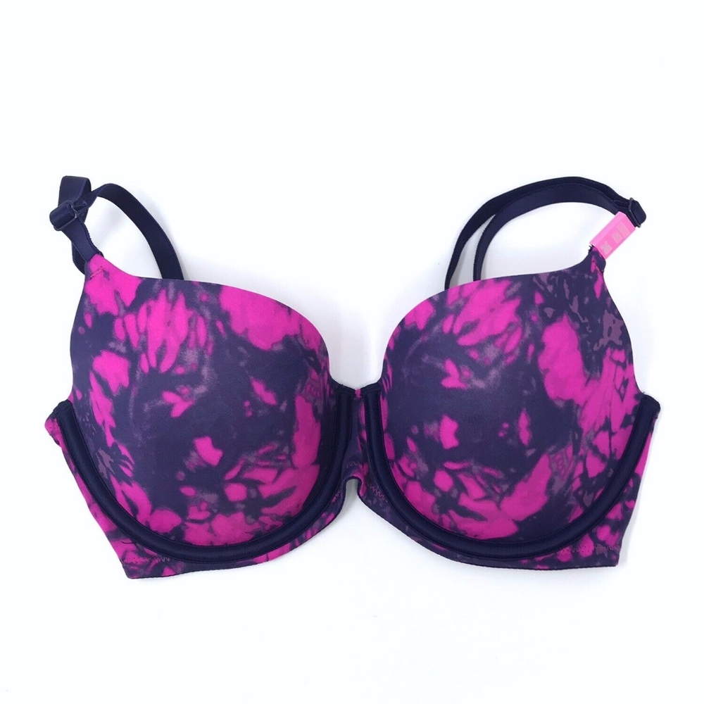 Pink Victoria's Secret Purple Lightly Lined Bra - Picture 1 of 8